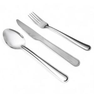 Cubiertos De Acero Inox Cuchillo Cuchara Tenedor 300 Pzs
