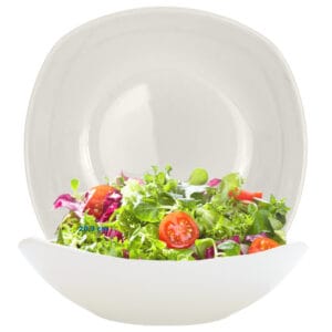 Platos De Ceramica Soperos Cuadrados De 20.3cm 6 Piezas