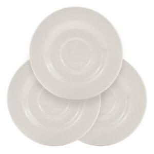 60 Platos Extendidos Para Taza Redondo De 14.5cm De Diametro