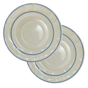 12 Platos Extendidos Para Taza Santa Anita Victoria De 16cm
