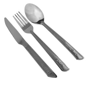 Paq 800 Juegos Cuchara Sopera, Tenedor Y Cuchillo Alcatraz